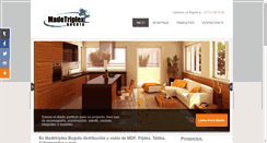 Desktop Screenshot of madetriplexbogota.com